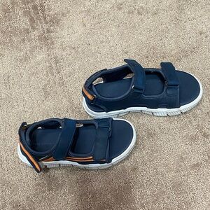 Rockport Kids' Blue and Orange Size 13 Sandals Summer Unisex Fall Casual